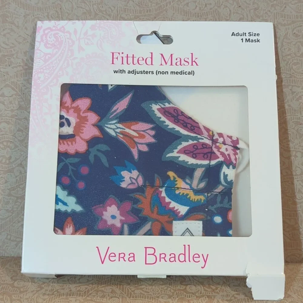 Vera Bradley Floral Fitted Mask